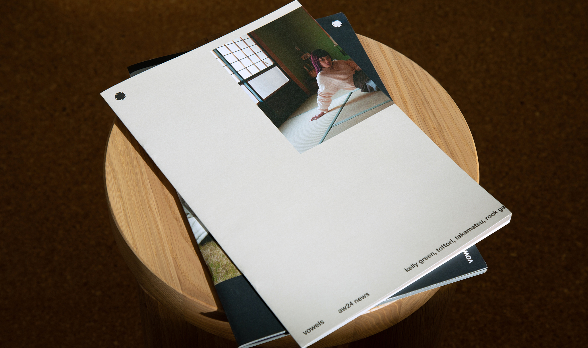 A photo of a a boolet on a wooden table